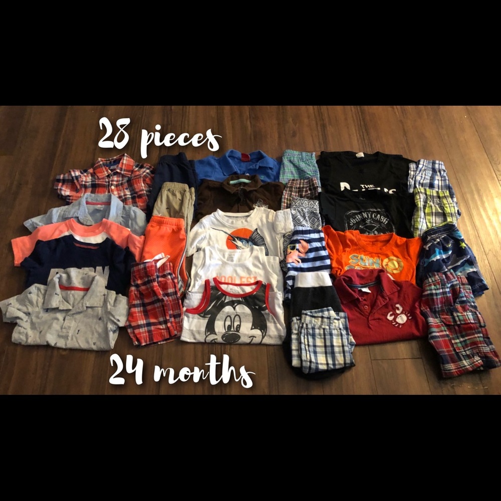 28 piece 24 month summer bundle